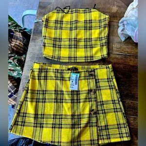 Only used the top but not the skorts